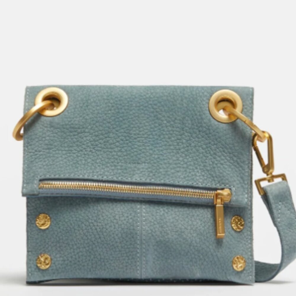 Hammitt Montana Reversible Small Crossbody Bag - Blue Snake Gold - SOLD OUT - Picture 3 of 4